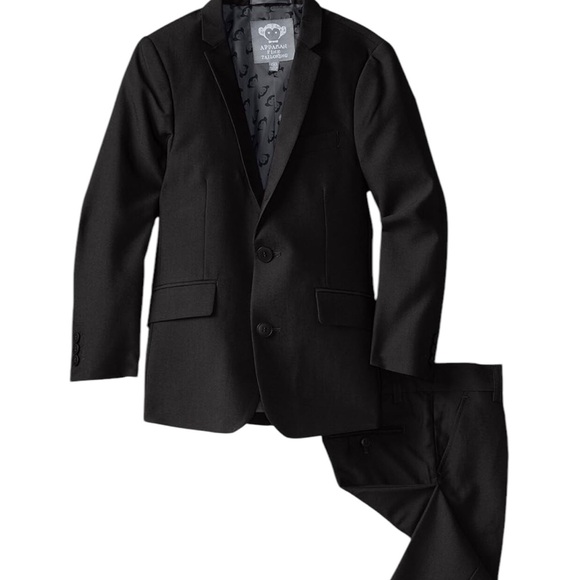 EUC / VGUC Appaman Size 10 2 PC Black Suit